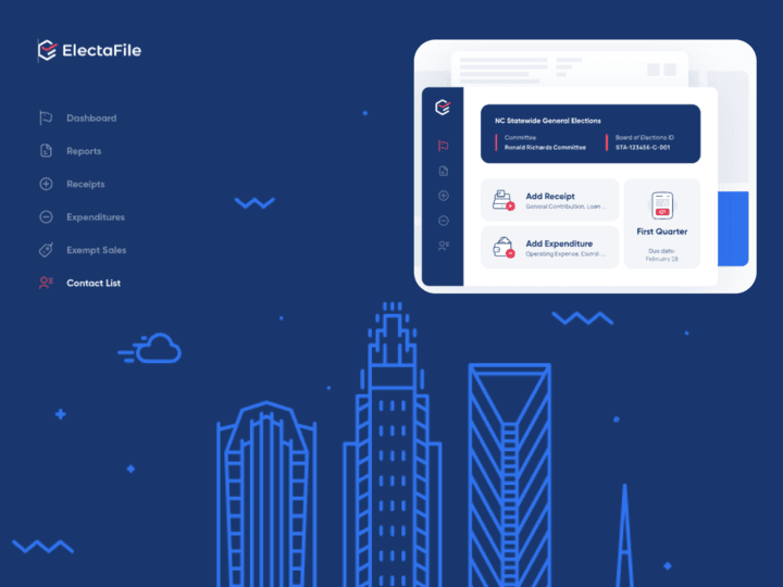 ElectaFile: Streamlining Campaign Finance Reporting in North Carolina